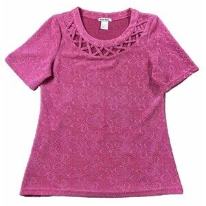 Belle Amie Women Top Purple Size S. Stretch